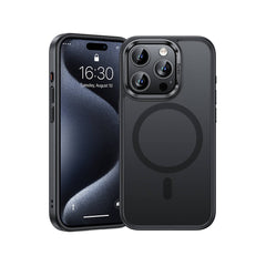 Apple iPhone 15 Pro Max Kılıf M-safe Şarj Özellikli Benks Mist Protective Kapak