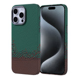 Apple iPhone 15 Pro Max Kılıf M-safe Şarj Özellikli Karbon Fiber Görünümlü Zore Nekst Kapak