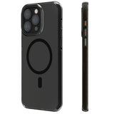 Apple iPhone 15 Pro Max Kılıf M-safe Şarj Özellikli Şeffaf Youngkit Crystal Shield Serisi Kapak