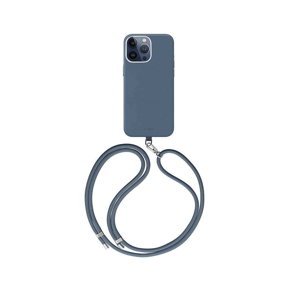 Apple iPhone 15 Pro Max Kılıf M-safe Şarj Özellikli Soft Arka Yüzey Askı İpli Coehl Muse Kapak