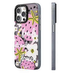 Apple iPhone 15 Pro Max Kılıf M-safe Şarj Özellikli Yaz Meyvesi Desenli Youngkit Fruity Flavour Serisi Kapak