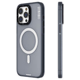 Apple iPhone 15 Pro Max Kılıf M-safe Şarj Özellikli Youngkit Colored Sand Serisi Kapak