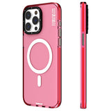Apple iPhone 15 Pro Max Kılıf M-safe Şarj Özellikli YoungKit Crystal Color Serisi Kapak