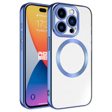 Apple iPhone 15 Pro Max Kılıf M-safe Wireless Şarj Özellikli Zore Setro Silikon