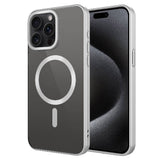 Apple iPhone 15 Pro Max Kılıf Mat Tasarımlı M-safe Wireless Şarj Özellikli Zore Mat Setro Kapak