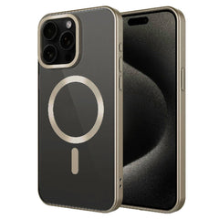 Apple iPhone 15 Pro Max Kılıf Mat Tasarımlı M-safe Wireless Şarj Özellikli Zore Mat Setro Kapak
