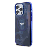 Apple iPhone 15 Pro Max Kılıf TUMI Orjinal Lisanslı M-safe Şarj Özellikli PC TPU Çift Katmanlı Sıvı Baskılı Kapak