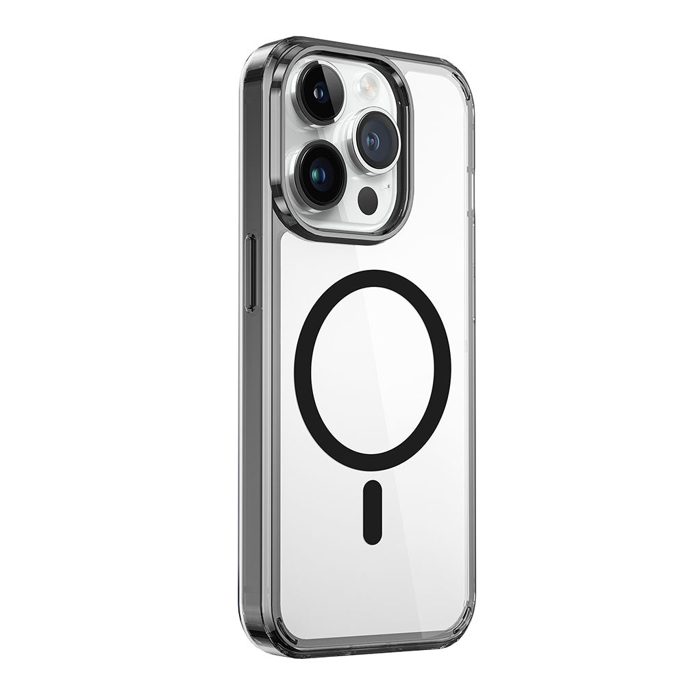 Apple iPhone 15 Pro Max Kılıf Wiwu MCC-101 Magnetic Crystal Sert PC Kapak