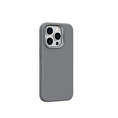 Apple iPhone 15 Pro Max Kılıf Wiwu SP-019 M-safe Şarj Özellikli Vegan Leather Deri Kapak
