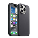 Apple iPhone 15 Pro Max Kılıf Zore M-safe Şarj Özellikli Mikro Fiber Optimal Kapak