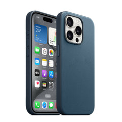 Apple iPhone 15 Pro Max Kılıf Zore M-safe Şarj Özellikli Mikro Fiber Optimal Kapak