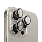 Apple iPhone 15 Pro Max Wiwu LG-004 PVD Lens Guard Metal Kamera Lens Koruyucu