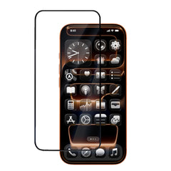 Apple iPhone 15 Pro Mohseven Safir Coating HD 3D Glue Temperli Cam Ekran Koruyucu