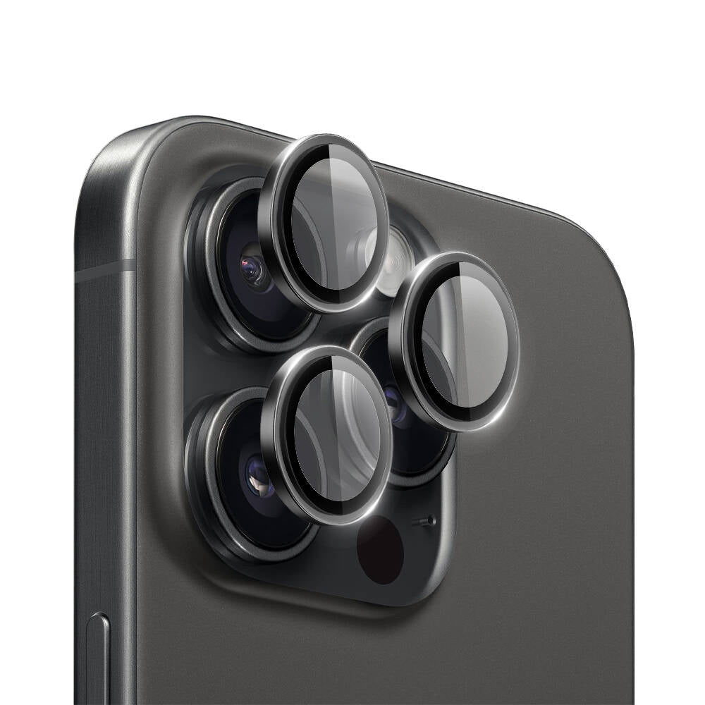Apple iPhone 15 Pro Wiwu LG-003 Lens Guard Çizilmeye Karşı Dayanıklı Safir Kamera Lens Koruyucu