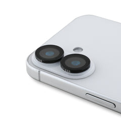 Apple iPhone 16 Guess Orjinal Lisanslı Metal Kamera Lens Koruyucu