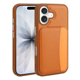 Apple iPhone 16 Kılıf Kartlıklı Zore X-Kart Silikon Kapak