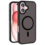 Apple iPhone 16 Kılıf M-safe Şarj Özellikli Mat Arka Yüzey Zore Sio Kapak
