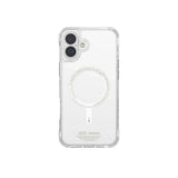 Apple iPhone 16 Kılıf M-safe Şarj Özellikli Şeffaf Airbag Tasarımlı Skinarma Saido Nightglow Kapak