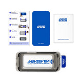 Apple iPhone 16 Mohseven M6 HD Temperli Cam Ekran Koruyucu + Kolay Uygulama Aparatı