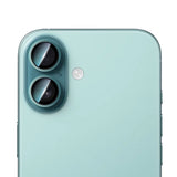 Apple iPhone 16 Plus CaseWorld Alloy Two-Color Serisi Lens Koruyucu