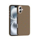 Apple iPhone 16 Plus Kılıf M-safe Şarj Özellikli Karbon Fiber Görünümlü Zore Gros Kapak