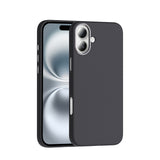 Apple iPhone 16 Plus Kılıf M-safe Şarj Özellikli Karbon Fiber Görünümlü Zore Gros Kapak