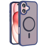Apple iPhone 16 Plus Kılıf M-safe Şarj Özellikli Mat Arka Yüzey Zore Sio Kapak