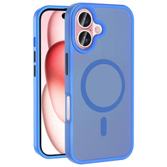 Apple iPhone 16 Plus Kılıf M-safe Şarj Özellikli Mat Arka Yüzey Zore Sio Kapak