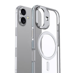 Apple iPhone 16 Plus Kılıf M-safe Şarj Özellikli Wlons Standlı Efsane Kapak