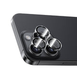Apple iPhone 16 Pro Benks AR Glass Warrior Transparan Premium Cam Kamera Lens Koruyucu