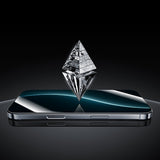 Apple iPhone 16 Pro Benks Glass Warrior HD 0.3mm Ultra İnce 0.9mm Kenarları Güçlendirilmiş Cam Ekran Koruyucu + Kolay Uygulama Aparatlı