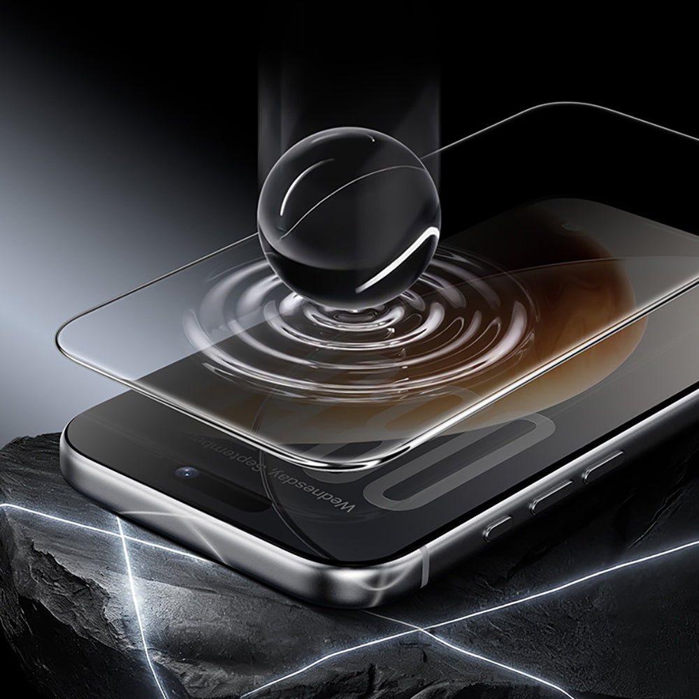 Apple iPhone 16 Pro Benks OmniWarrior Privacy Cam Ekran Koruyucu + Kolay Uygulama Aparatlı