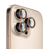 Apple iPhone 16 Pro CaseWorld Karbon Fiber Serisi Anti Reflective Ultra Clear Kamera Lens Koruyucu