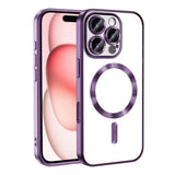 Apple iPhone 16 Pro Kılıf Kamera Korumalı M-safe Wireless Şarj Özellikli Zore Demre Kapak