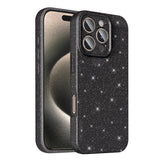 Apple iPhone 16 Pro Kılıf Kamera Korumalı Simli Lüks Zore Koton Kapak