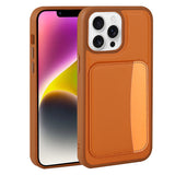 Apple iPhone 16 Pro Kılıf Kartlıklı Zore X-Kart Silikon Kapak