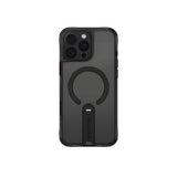 Apple iPhone 16 Pro Kılıf M-safe Şarj Özellikli 360 Derece Dönebilen Standlı Skinarma Helix Kapak