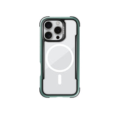 Apple iPhone 16 Pro Kılıf M-safe Şarj Özellikli Airbagli Raptic Shield Serisi Şeffaf Arka Yüzey Kapak