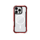 Apple iPhone 16 Pro Kılıf M-safe Şarj Özellikli Airbagli Raptic Shield Serisi Şeffaf Arka Yüzey Kapak