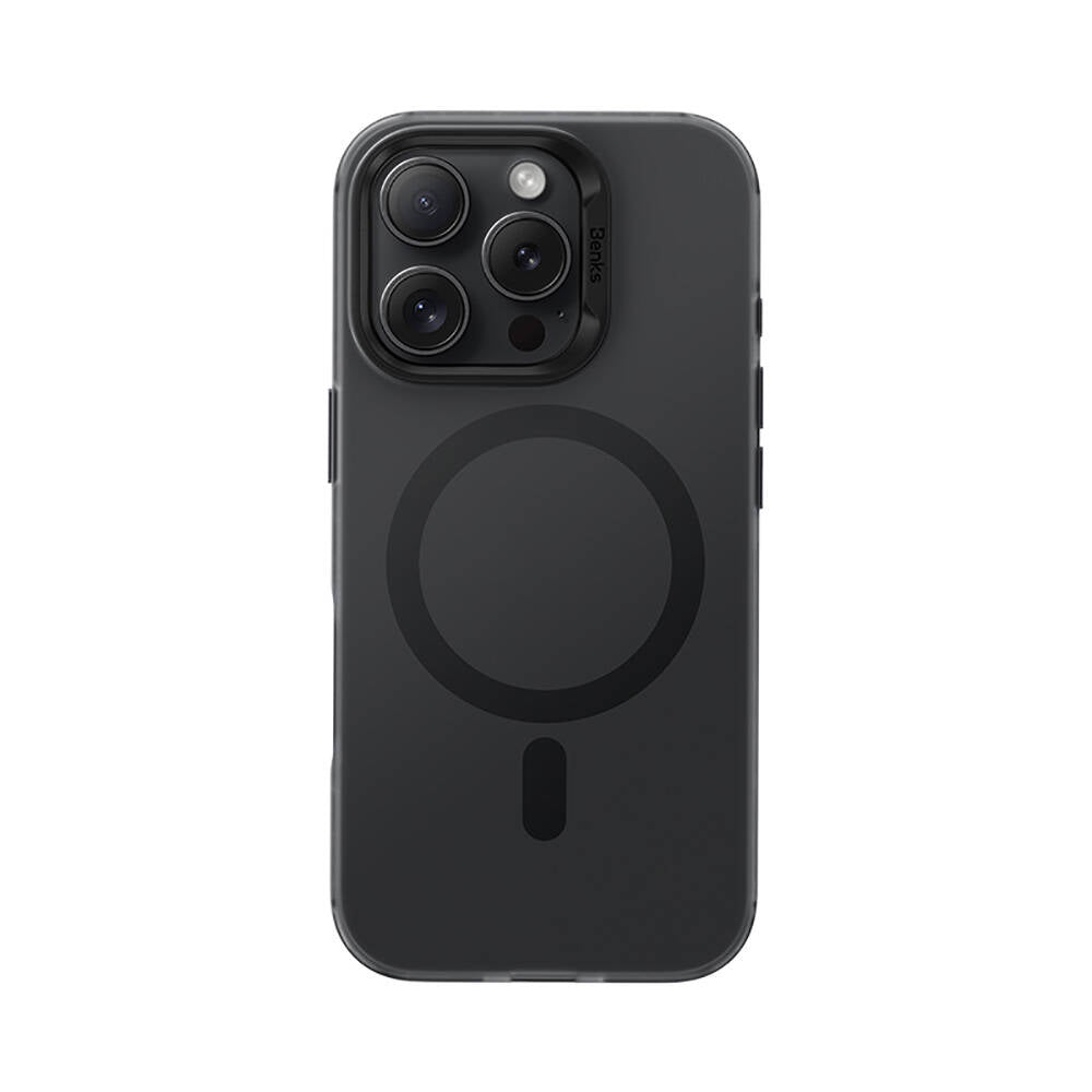 Apple iPhone 16 Pro Kılıf M-safe Şarj Özellikli Benks Lucid Armor Kapak