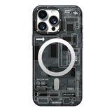 Apple iPhone 16 Pro Kılıf M-safe Şarj Özellikli Kamera Denetim Butonlu Youngkit Technology Serisi Kapak
