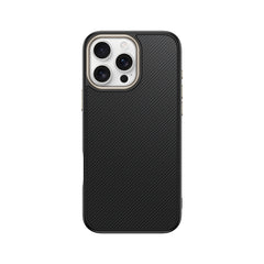 Apple iPhone 16 Pro Kılıf M-safe Şarj Özellikli Karbon Fiber Görünümlü Zore Antina Kapak