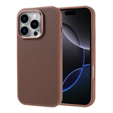 Apple iPhone 16 Pro Kılıf M-safe Şarj Özellikli Karbon Fiber Görünümlü Zore Troy Kapak