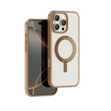 Apple iPhone 16 Pro Kılıf M-safe Şarj Özellikli Parmak İzi Bırakmayan Wiwu FGG-202 Armor Ultra Serisi Kapak