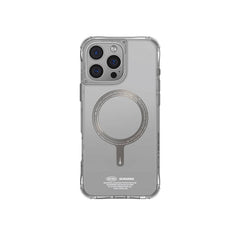 Apple iPhone 16 Pro Kılıf M-safe Şarj Özellikli Şeffaf Airbag Tasarımlı Skinarma Saido Prime Kapak