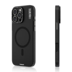 Apple iPhone 16 Pro Kılıf M-safe Şarj Özellikli Youngkit Hidden Sand Serisi Kapak