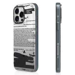 Apple iPhone 16 Pro Kılıf M-safe Şarj Özellikli Youngkit Literary Serisi Shakespeare Kapak