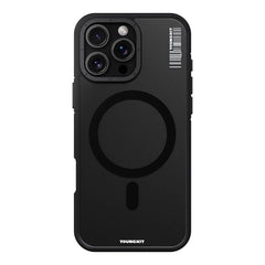 Apple iPhone 16 Pro Kılıf M-safe Şarj Özellikli Youngkit Rock Sand Serisi Kapak