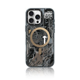 Apple iPhone 16 Pro Kılıf M-safe Şarj Özellikli Youngkit Technology Serisi Kapak