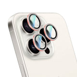 Apple iPhone 16 Pro Max CaseWorld Alloy Sparkling Diamond Serisi Taşlı Lens Koruyucu